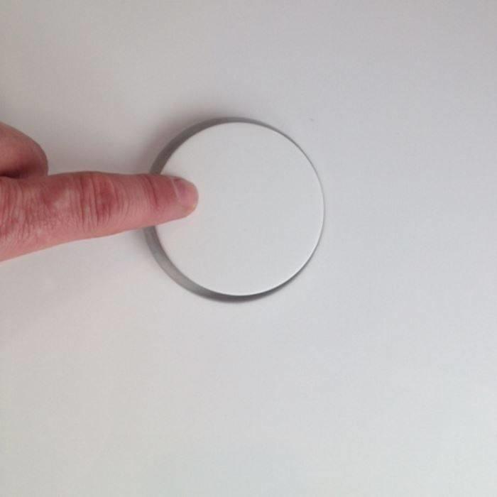 Waskom Epona Opbouw Glans Wit 52 Cm Solid Surface, Doe-het-zelf en Verbouw, Sanitair, Ophalen of Verzenden