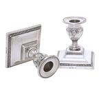 Fordham & Faulkner, Sheffield - Kaarsenhouder (2) - .925, Antiek en Kunst, Antiek | Goud en Zilver