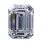 1 pcs Diamant (Natuurlijk) - 2.00 ct - Smaragd - D, Nieuw