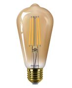 Philips LED Rustieklamp ST64 E27 5.8W 640lm 2200K Goud Di..., Ophalen of Verzenden, Nieuw
