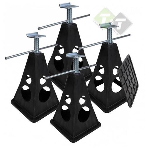 PVC Caravansteun - Assteun Set Van 4 Stuks - 280-430 Mm, Auto diversen, Autogereedschap, Nieuw, Ophalen of Verzenden