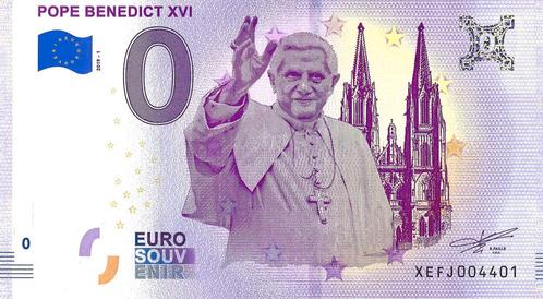 0 euro Duitsland 2018 - Pope Benedict XVI, Postzegels en Munten, Bankbiljetten | Europa | Eurobiljetten, Verzenden