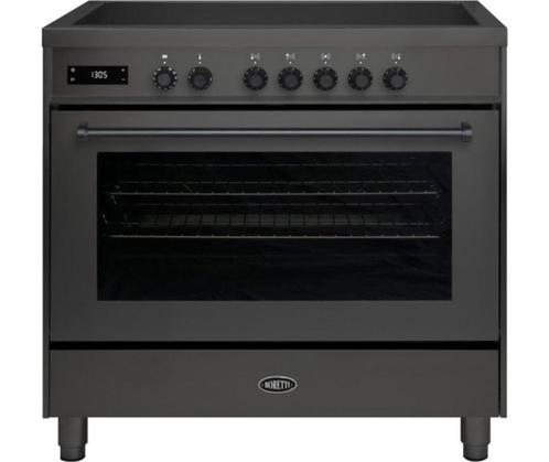 Boretti MLI95BMAT fornuis Inductiekookplaat zones2669, Witgoed en Apparatuur, Fornuizen, Nieuw, Energieklasse A of zuiniger, Ophalen of Verzenden