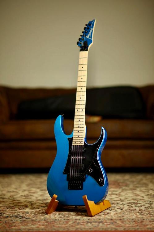 Ibanez Genesis RG550 BK MiJ | Emerald Blue, Muziek en Instrumenten, Snaarinstrumenten | Gitaren | Elektrisch