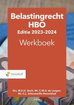 hbo 2023-2024 / Belastingrecht / Werkboek 9789001754396, Verzenden, Gelezen, M.E.H. Sterk