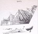 Pentekening Amerika - Vleermuizen (lijst optie, Tekeningen), Antiek en Kunst, Verzenden