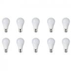 Voordeelpak LED Lamp 10 Pack - E27 Fitting - 5W - Natuurlijk, Ophalen of Verzenden, Nieuw, E27 (groot), Led-lamp