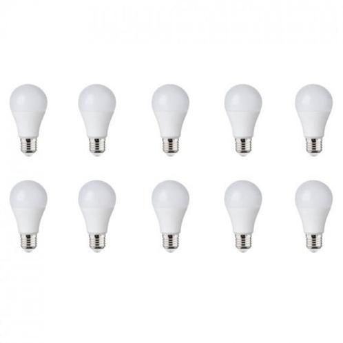 Voordeelpak LED Lamp 10 Pack - E27 Fitting - 5W - Natuurlijk, Huis en Inrichting, Lampen | Losse lampen, Led-lamp, Nieuw, E27 (groot)