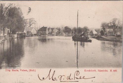 KOUDEKERK - Rijngezicht, Verzamelen, Ansichtkaarten | Nederland, Verzenden