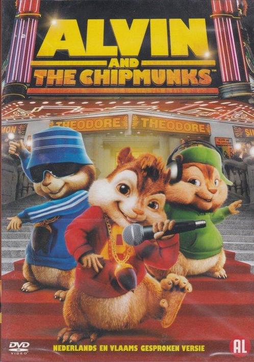 Alvin and the chipmunks  (dvd tweedehands film), Cd's en Dvd's, Dvd's | Actie, Zo goed als nieuw, Ophalen of Verzenden