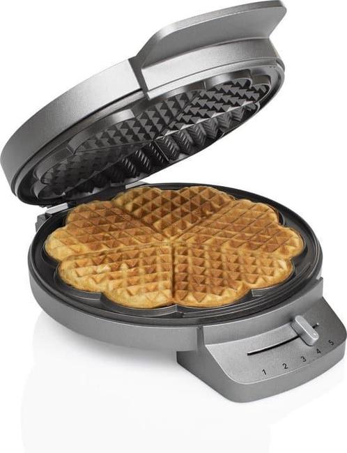 Princess 132380 Wafelijzer – 5 hartjeswafels - Regelbare, Hobby en Vrije tijd, Overige Hobby en Vrije tijd, Zo goed als nieuw