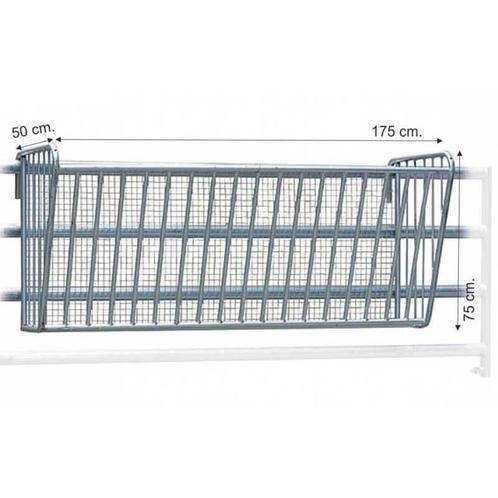 Hooiruif, wandruif voor wandmontage 1,75 m, Dieren en Toebehoren, Paarden en Pony's | Overige Paardenspullen, Verzenden