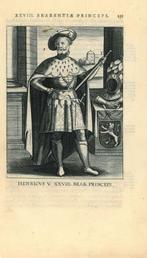 Portrait of Henry V, Duke of Brabant and Lothier, Antiek en Kunst, Kunst | Etsen en Gravures