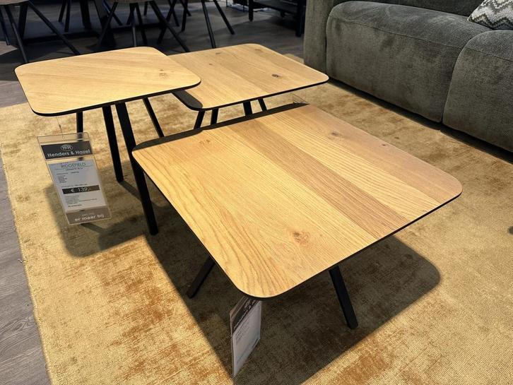 Ridgefield bijzettafels (set van 3) **SHOWROOMMODEL**, Huis en Inrichting, Tafels | Bijzettafels, Nieuw