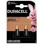 Batterij duracell mn21 12v alkaline | Blister a 2 stuk, Ophalen of Verzenden