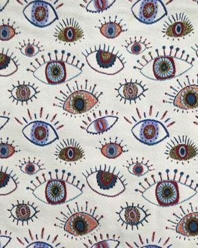 Cyclope Gobelin Polyester Wit, Hobby en Vrije tijd, Stoffen en Lappen, Wit, Nieuw