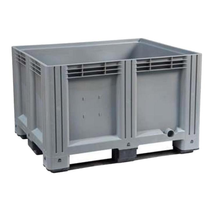 Palletbox kunststof 120x100x76cm gesloten, 3-sledes, nieuw -, Doe-het-zelf en Verbouw, Kratten en Dozen, 60 cm of meer, 100 cm of meer