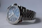 Horloge Rolex Datejust 41MM blauw 04/2025 Nieuw, ongedragen, Staal, Polshorloge, Nieuw, Ophalen of Verzenden