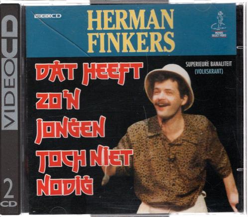 Philips CD-i / CDi Herman Finkers: Dat Heeft Zon Jongen Toc, Spelcomputers en Games, Games | Overige, Zo goed als nieuw, Verzenden