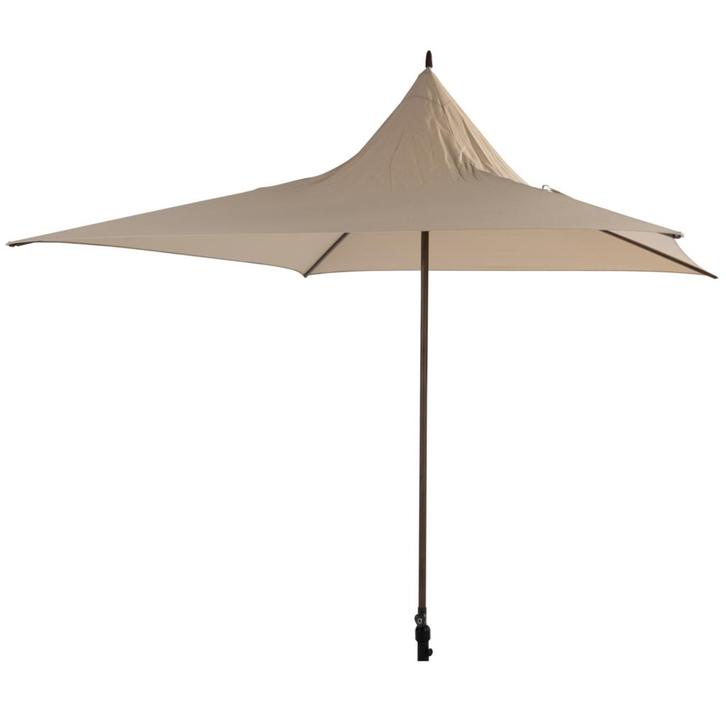 Vivenda stokparasol 270x270 cm wenge frame beach 4 Seasons, Tuin en Terras, Parasols, Nieuw, Ophalen of Verzenden