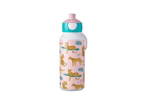 Mepal Drinkfles Pop-Up Campus 400ml Leopard, Hobby en Vrije tijd, Feestartikelen, Nieuw, Verzenden