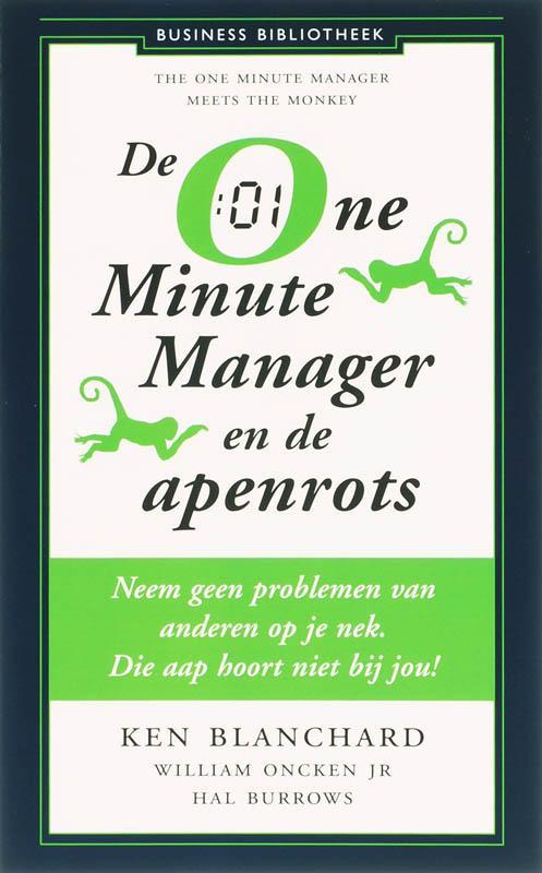 One Minute Manager en de apenrots 9789047001522, Boeken, Economie, Management en Marketing, Zo goed als nieuw, Verzenden
