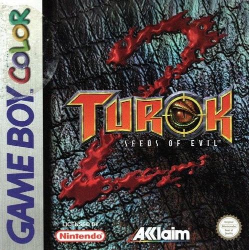 Game Boy Turok 2 Seeds Of Evil (In doos), Spelcomputers en Games, Games | Nintendo Game Boy, Zo goed als nieuw, Verzenden