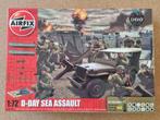 Airfix A50156 D-Day Sea Assault 1:72, Hobby en Vrije tijd, Modelbouw | Figuren en Diorama's, Verzenden, Nieuw