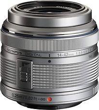 Olympus M.Zuiko Digital 14-42 mm F3.5-5.6 R II 37 mm filter, Audio, Tv en Foto, Fotografie | Lenzen en Objectieven, Standaardlens