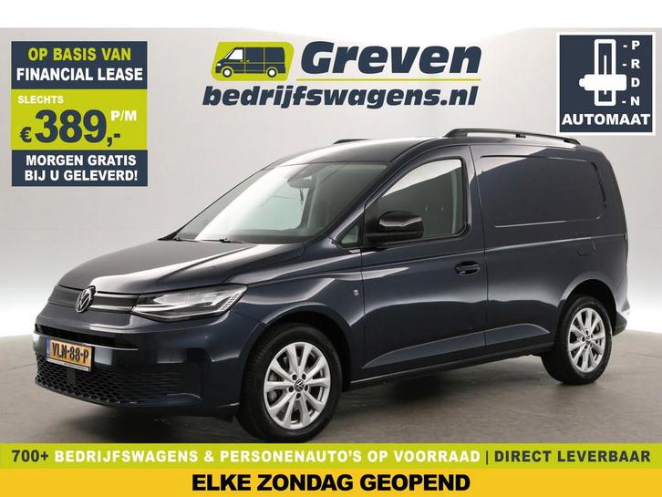Volkswagen Caddy 2.0 TDI 123PK 1st Edition | Euro6 |, Auto's, Bestelauto's, Te koop, Automaat, Financial lease, Diesel, Blauw
