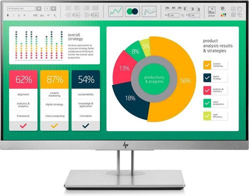 HP EliteDisplay E223 , 21,5 Full-HD IPS monitor A-Grade, Computers en Software, Monitoren, IPS, 5 ms of meer, Refurbished, Full HD
