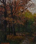 Hans Alexander Brunner (1895-1968) - Autumn Shadows in the, Antiek en Kunst, Kunst | Schilderijen | Klassiek