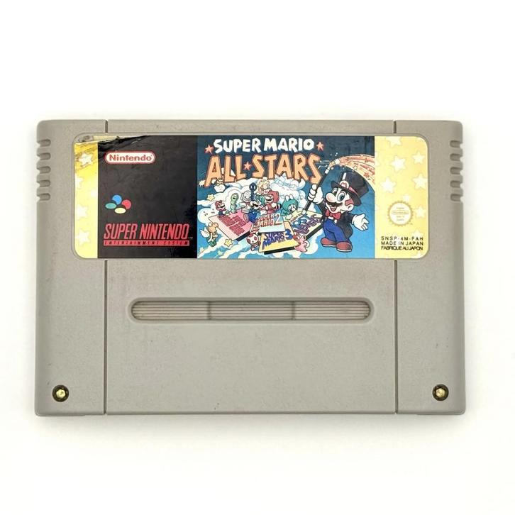 Super Mario All Stars - Super Nintendo (SNES) - Cartridge -…, Spelcomputers en Games, Games | Nintendo Super NES, Ophalen of Verzenden