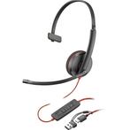 Poly Backwire 3210 Mono USB-A/C Headset (Bulk), Verzenden, Zo goed als nieuw