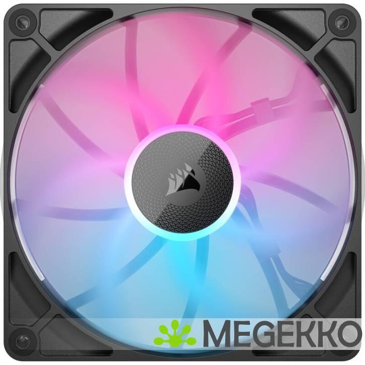 Corsair iCUE LINK RX140 RGB 140mm PWM Fan Expansion Black, Computers en Software, Computerkoelers, Nieuw, Verzenden
