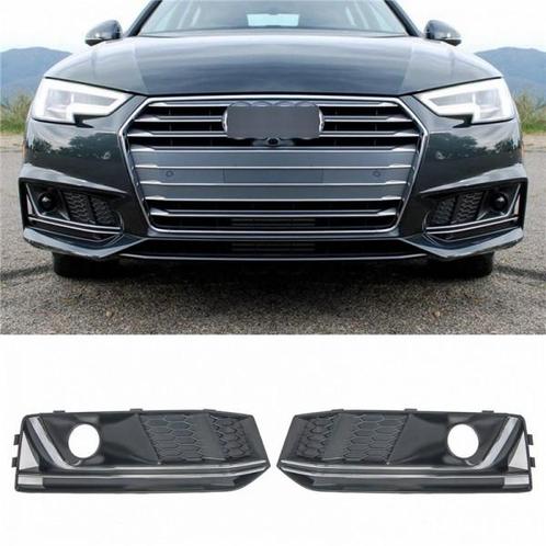Mistlamp Grillen Audi A4 B9 2015-2019 S-Line RS-Look Zwart, Auto-onderdelen, Overige Auto-onderdelen, Ophalen of Verzenden