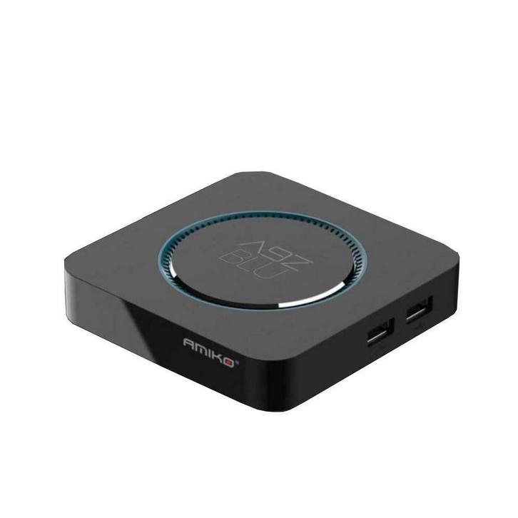 Amiko A9Z BLU IPTV Set Top Box - MyTv2, Audio, Tv en Foto, Mediaspelers, Nieuw, Minder dan 500 GB, HDMI, USB 2.0, Optische audio