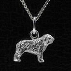 Zilveren Perro de Aguas ketting hanger - klein, Verzenden, Nieuw