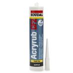 Acrylaatkit | Soudal | Wit, Doe-het-zelf en Verbouw, Overige Doe-het-zelf en Verbouw, Verzenden, Nieuw