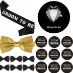 21-delige Vrijgezellenfeest XL deluxe set Groom to Be, Verzenden, Nieuw, Feestartikel, Geboorte of Huwelijk