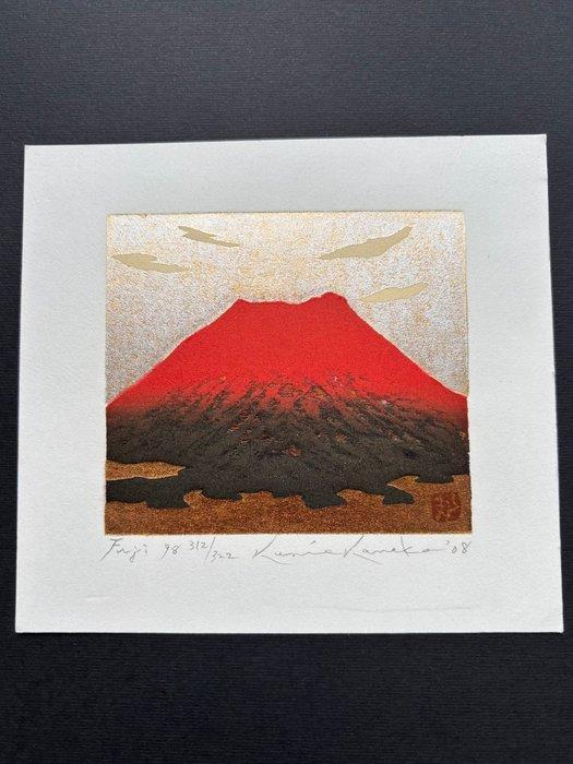 Mt. Fuji series Fuji 98 - Limited edition 312/322 - Gold, Antiek en Kunst, Antiek | Overige Antiek