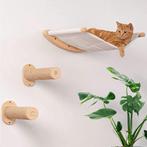 2dekans | LBB Katten klimmuur met Hangmat - Beige -, Dieren en Toebehoren, Ophalen of Verzenden, Zo goed als nieuw