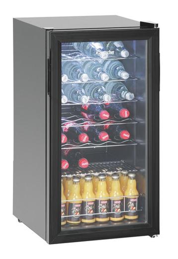 Bartscher Drankenkoeling | 88L | Zwart | +2°C/+10°C | Statis beschikbaar voor biedingen
