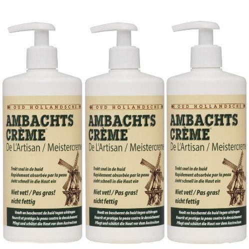 Ambachtscreme pomp - 450ml - 3 stuks, Sport en Fitness, Gezondheidsproducten en Wellness, Verzenden