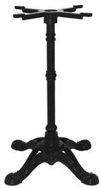 Tafelonderstel gietijzer 1 poot bistro 4 - tafelpoot zwart, Ophalen of Verzenden, Nieuw in verpakking, Meubilair