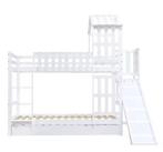 Multifunctioneel Kinderbed 90x200 cm – Glijbaan en Grote Lad, Verzenden, Nieuw
