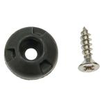 Perfix receiver schroefbaar zwart drukknoop 10 stuks, Ophalen of Verzenden, Nieuw
