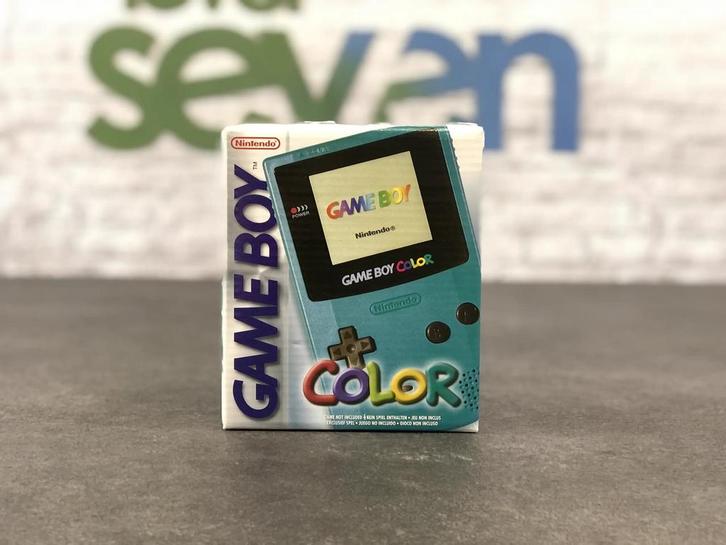 Gameboy Color Blue [Complete], Spelcomputers en Games, Spelcomputers | Nintendo Game Boy, Zo goed als nieuw, Ophalen of Verzenden