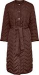 PIECES PCFAWN LONG QUILTED JACKET Dames Gequilte jas - Maat