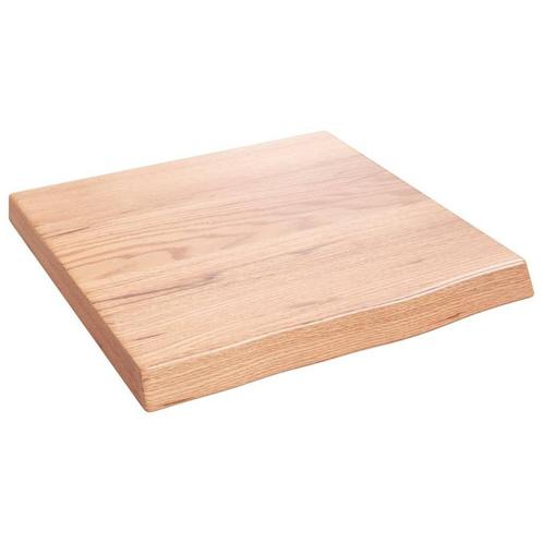 Wandschap Eiken 40x40 - Retourdeal - Lichtbruin -40% Korting, Huis en Inrichting, Woonaccessoires | Wandplanken en Boekenplanken